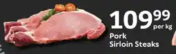 Oxford Freshmarket Pork Sirloin Steaks offer