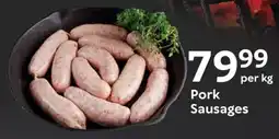 Oxford Freshmarket Pork Sausages offer