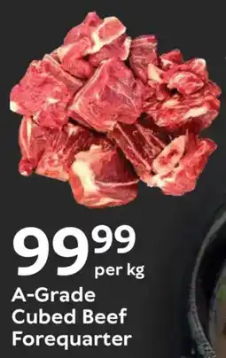 Oxford Freshmarket A-Grade Cubed Beef Forequarter offer