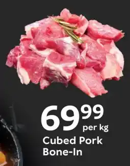 Oxford Freshmarket Cubed Pork Bone-In offer
