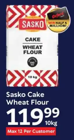 Oxford Freshmarket Sasko Cake Wheat Flour offer