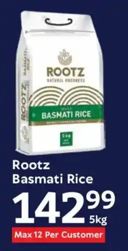 Oxford Freshmarket Rootz Basmati Rice offer