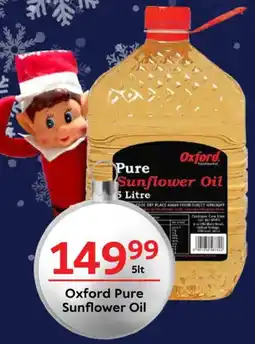 Oxford Freshmarket Oxford Pure Sunflower Oil offer