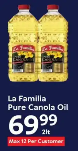 Oxford Freshmarket La Familia Pure Canola Oil offer