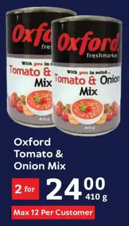 Oxford Freshmarket Oxford Tomato & Onion Mix offer