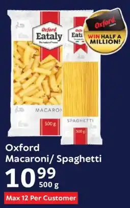 Oxford Freshmarket Oxford Macaroni/ Spaghetti offer