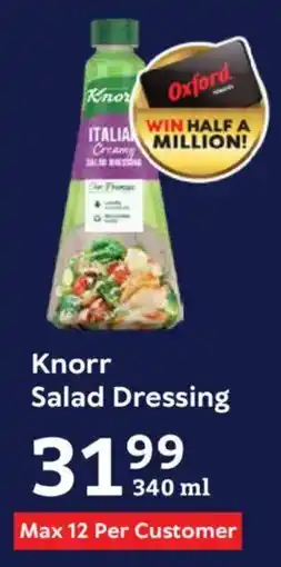 Oxford Freshmarket Knorr Salad Dressing offer