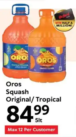 Oxford Freshmarket Oros Squash Original/ Tropical offer