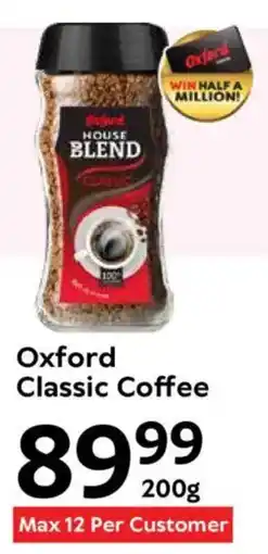 Oxford Freshmarket Oxford Classic Coffee offer