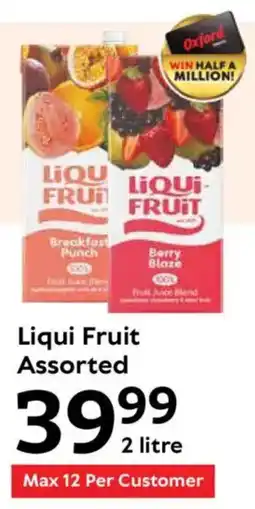 Oxford Freshmarket Liqui Fruit Assorted offer