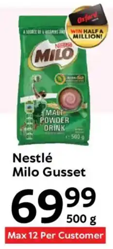 Oxford Freshmarket Nestlé Milo Gusset offer