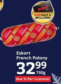 Oxford Freshmarket Eskort French Polony offer