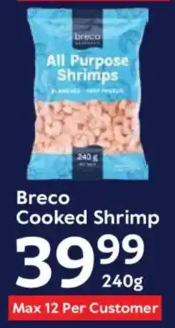 Oxford Freshmarket Breco Cooked Shrimp offer