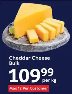Oxford Freshmarket Cheddar Cheese Bulk offer
