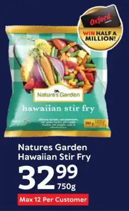 Oxford Freshmarket Natures Garden Hawaiian Stir Fry offer