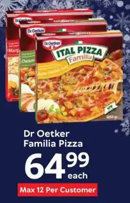 Oxford Freshmarket Dr Oetker Familia Pizza offer