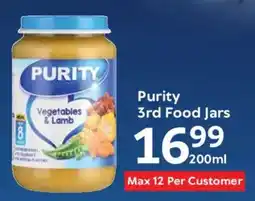 Oxford Freshmarket Purity 3rd Food Jars offer