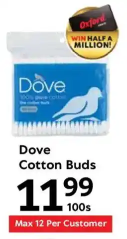 Oxford Freshmarket Dove Cotton Buds offer