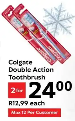 Oxford Freshmarket Colgate Double Action Toothbrush offer