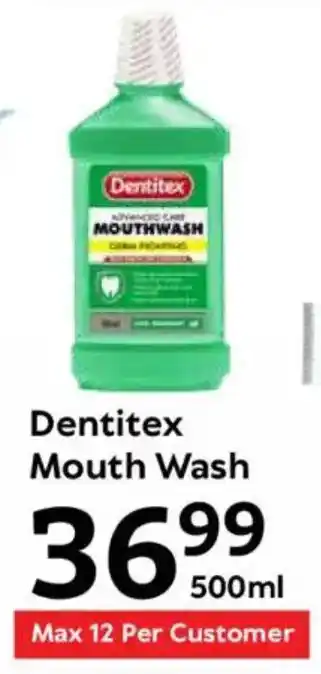 Oxford Freshmarket Dentitex Mouth Wash offer