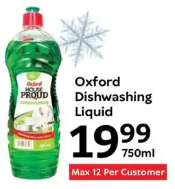 Oxford Freshmarket Oxford Dishwashing Liquid offer