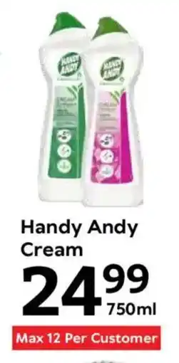Oxford Freshmarket Handy Andy Cream offer