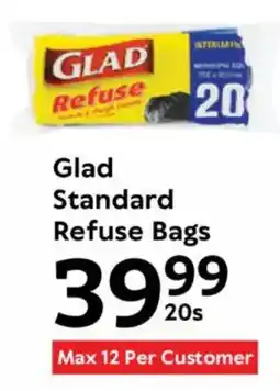 Oxford Freshmarket Glad Standard Refuse Bags offer