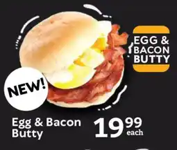 Oxford Freshmarket Egg & Bacon Butty offer