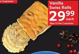Oxford Freshmarket Vanilla Swiss Rolls offer