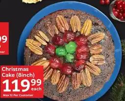 Oxford Freshmarket Christmas Cake offer