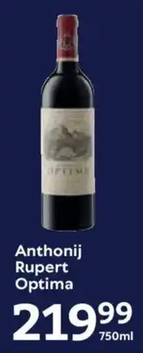 Oxford Freshmarket Anthonij Rupert Optima offer