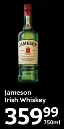 Oxford Freshmarket Jameson Irish Whiskey offer