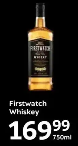 Oxford Freshmarket Firstwatch Whiskey offer