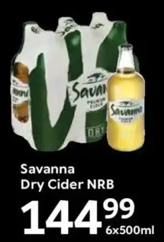 Savanna Dry Cider NRB