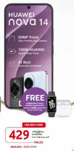 Chatz Connect Huawei Nova 14 offer