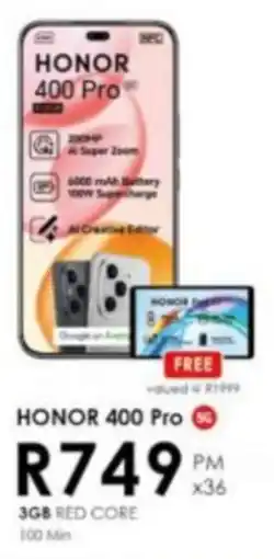 Chatz Connect Honor 400 Pro offer