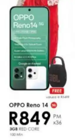 Chatz Connect OPPO Reno 14 offer