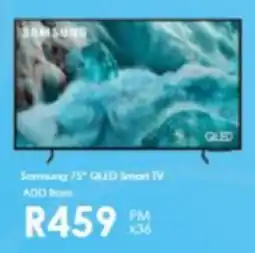 Chatz Connect Samsung 75" QLED Smart TV offer