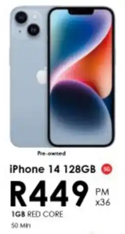 Chatz Connect iPhone 14 128GB offer
