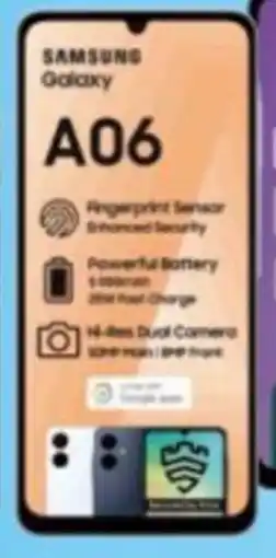 Chatz Connect Samsung Galaxy A06 offer