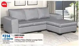 OK Furniture 2-Piece Tisha Chaise Lounge Suite offer