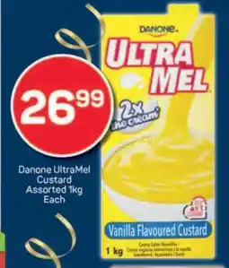 Pick n Pay Danone Ultramel Custard Assorted 1kg Each offer