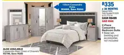 OK Furniture 2-Piece Cassandra Bedroom Suite offer