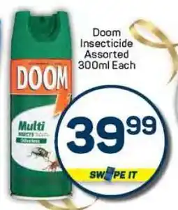 Pick n Pay Doom Insecticide Assorted-300ml Each offer