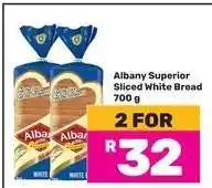 Game Albany Superior Sliced White Bread 700 g offer
