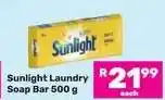 Game Sunlight Laundry Soap Bar 500 g offer