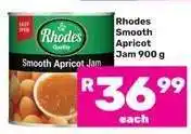 Game Rhodes Smooth Apricot Jam 900 g offer