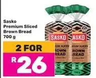 Game Sasko Premium Sliced Brown Bread 700 g offer