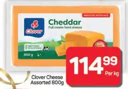 Pick n Pay Hypermarket Clover Cheese Assorted 800g offer