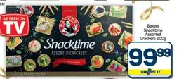 Pick n Pay Hypermarket Bakers Snacktime Assorted Crackers 600g offer